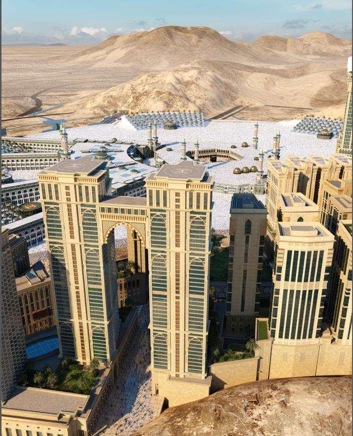 Address Jabal Omar Makkah Aparthotel Mekka Buitenkant foto The complex in 2007