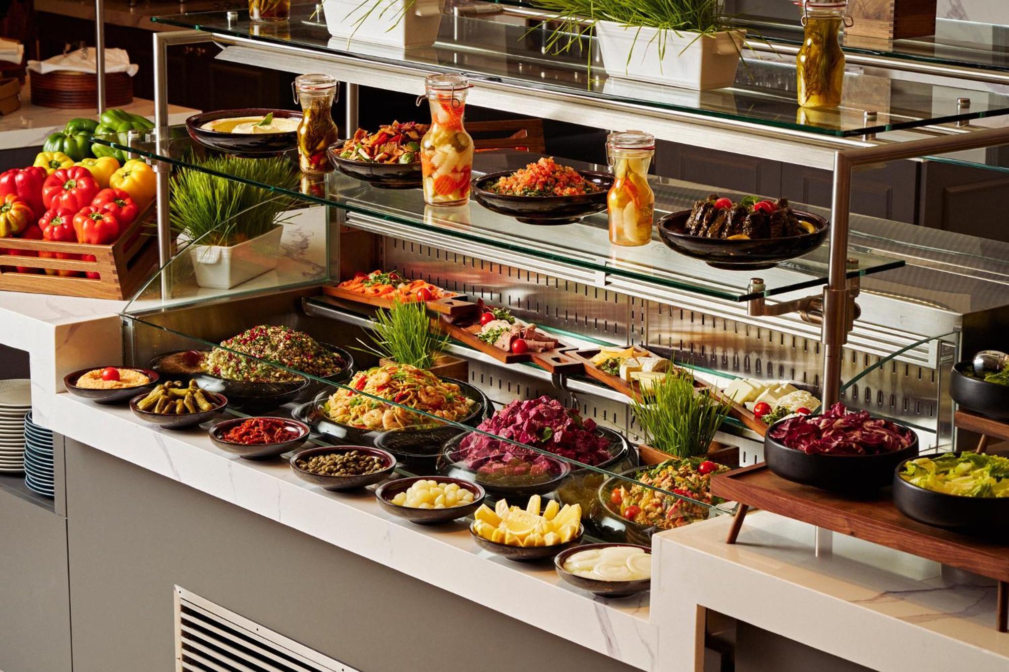 Address Jabal Omar Makkah Aparthotel Mekka Buitenkant foto A salad bar